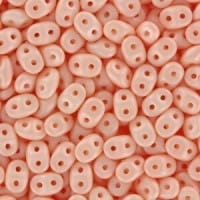 SuperDuo 2.5x5mm 25g Bag – Powdery Pastel Peach