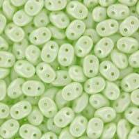 SuperDuo 2.5x5mm 25g Bag – Powdery Pastel Lime