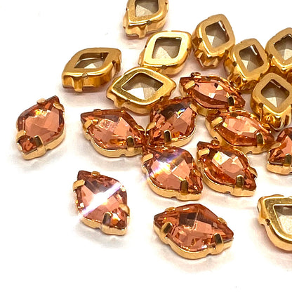 9x14mm Lemon Stone - Pack of 4 - Rosaline