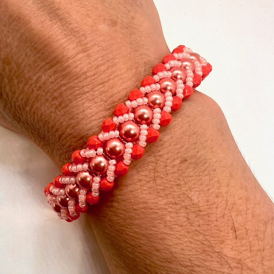 Flat Spiral Bracelet Kit - Bittersweet