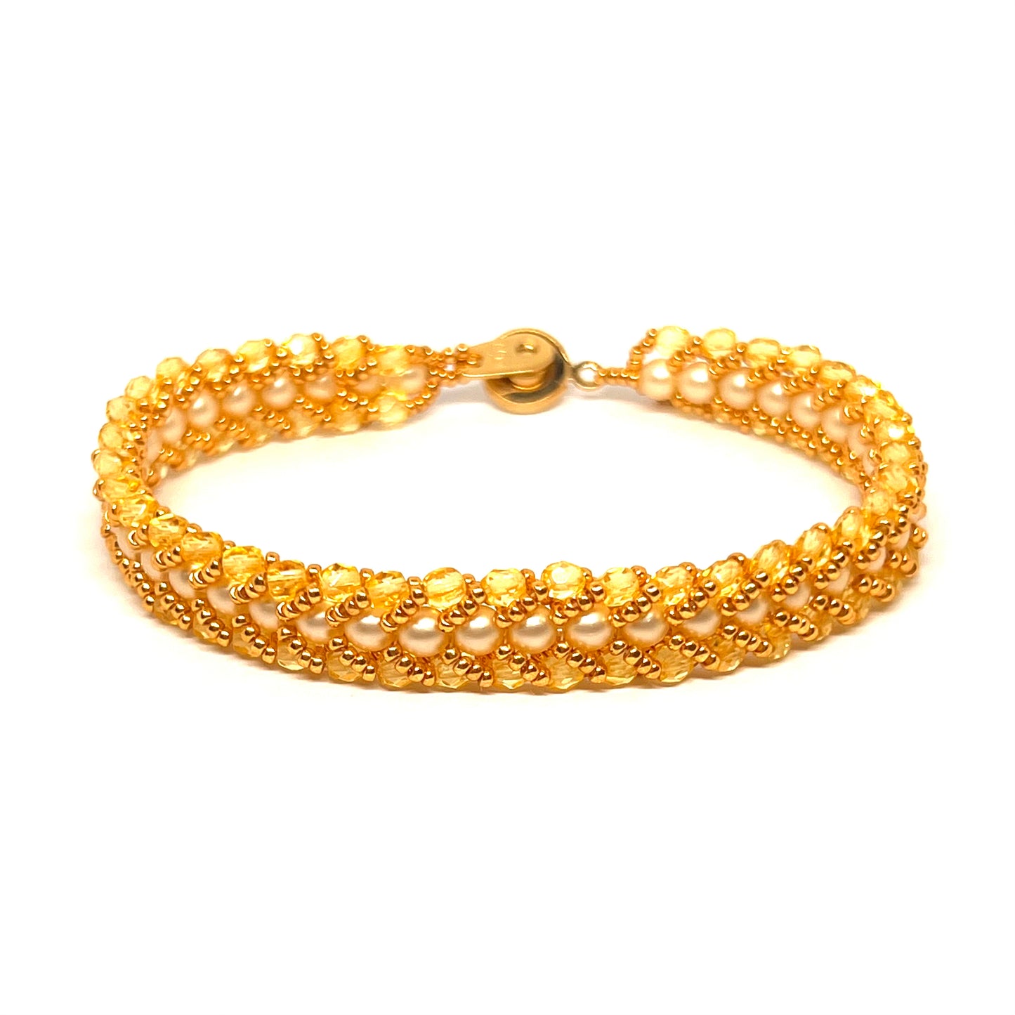 Petite Flat Spiral Bracelet Kit - Buttermilk