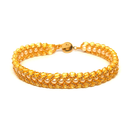 Petite Flat Spiral Bracelet Kit - Buttermilk