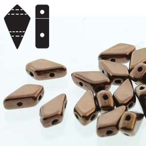 Kite Bead 9x5mm – 10g – Jet Dark Bronze
