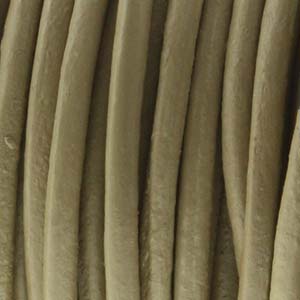 1mm Beach Leather Cord (per meter)