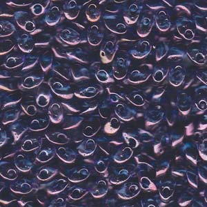 Miyuki Long Magatama 4x7mm 8.5g - Violet Gold Lustre