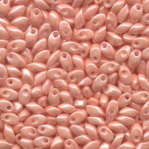 Miyuki Long Magatama 4x7mm - 5g Bag - Opaque Salmon