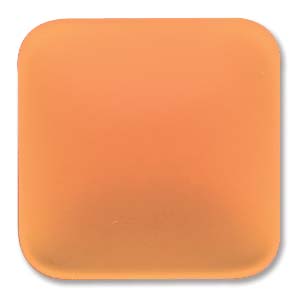 Luna Soft Cabochon 22mm Square - Salmon