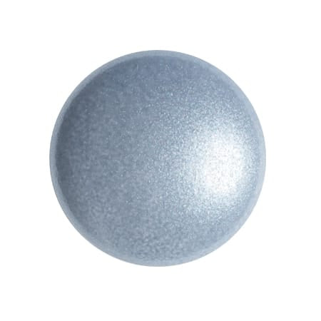 Czech Glass Cabochon 18mm – Light Blue Pearl