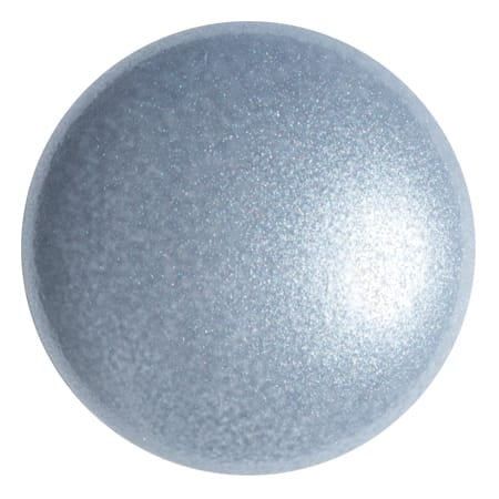 Czech Glass Cabochon 25mm – Light Blue Pearl