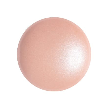 Czech Glass Cabochon 18mm – Light Peach Pearl