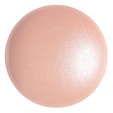 Czech Glass Cabochon 25mm – Light Peach Pearl