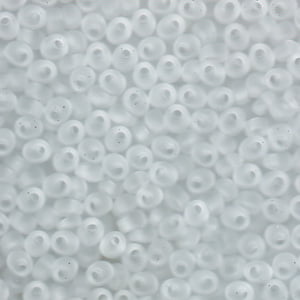 Miyuki 4mm Magatama 24g - Matte Crystal
