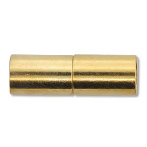 Kumihimo Magnetic Clasp – Gold Plated – 6.2mm