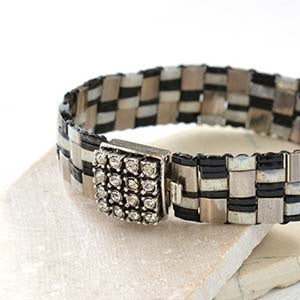 Geometrical Bracelet Pattern - Tila Beads - Instant Download or Printed Copy