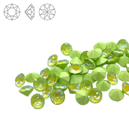 Aurora Pointy Back Chaton (C1028) SS39 – 8mm – Mint Green Delite – Pack of 2