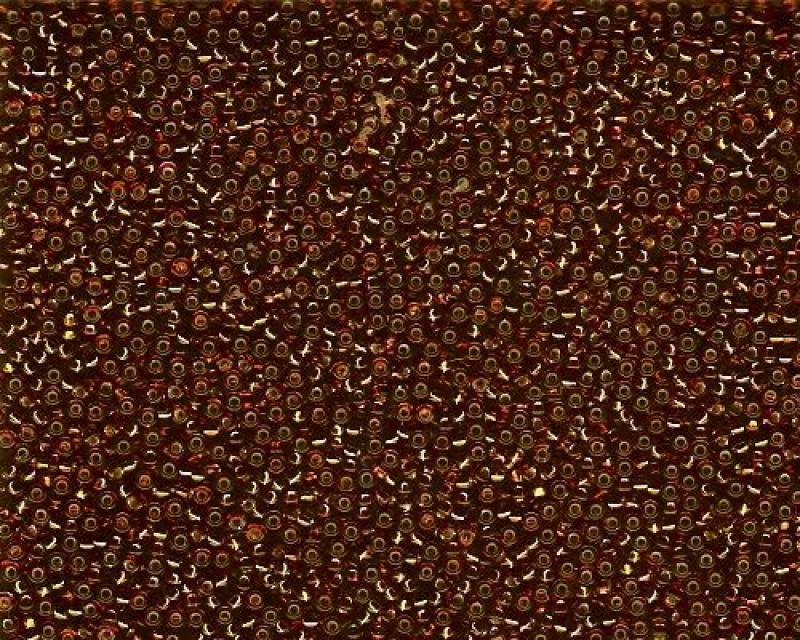 11/0 Miyuki Seed Beads - 25g Bag – Silver Lined Dark Topaz - Colour 5
