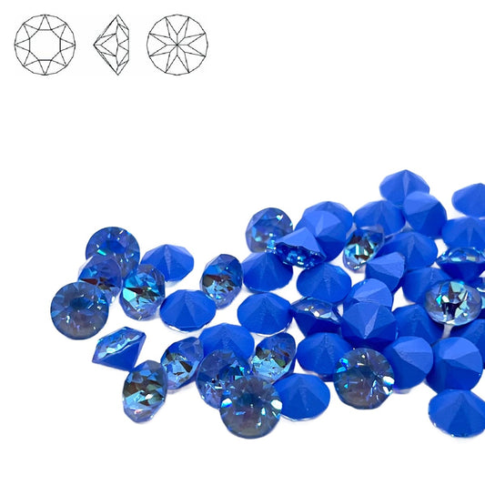 Aurora Pointy Back Chaton (C1028) SS39 – 8mm – Ocean Delite – Pack of 2