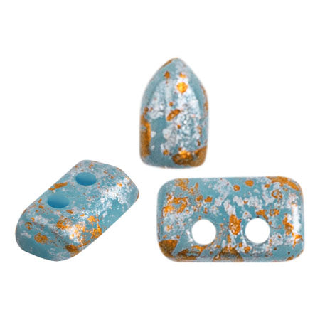 Piros Par Puca 5x3x2mm - 5g - Opaque Aqua Tweedy