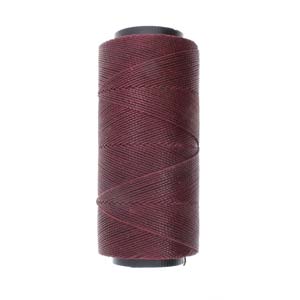 Brazilian Waxed Cord 1mm – 144 Meter Spool – Burgundy (632)