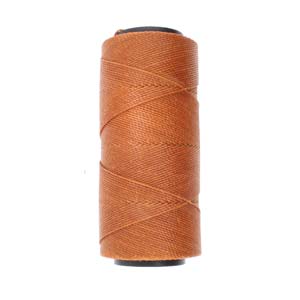 Brazilian Waxed Cord 1mm – 144 Meter Spool – Chestnut (388)