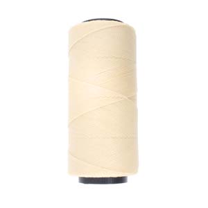 Brazilian Waxed Cord 1mm – 5 Meters – Cream (01)
