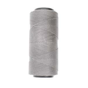 Brazilian Waxed Cord 1mm – 144 Meter Spool – Light Grey (208)