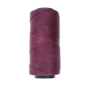Brazilian Waxed Cord 1mm – 144 Meter Spool – Plum (630)