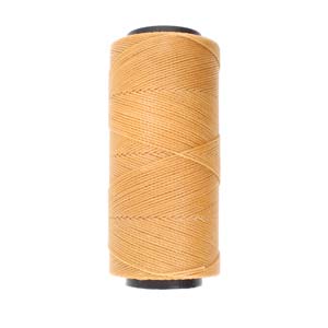 Brazilian Waxed Cord 1mm – 144 Meter Spool – Sand (217)