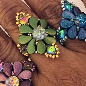 Paisley Dot Ring Pattern - Downloadable