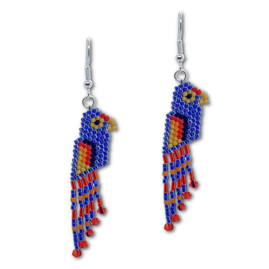 Parrot Earring Kit – Tropical Cyan