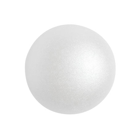 Czech Glass Cabochon 18mm – Pastel White