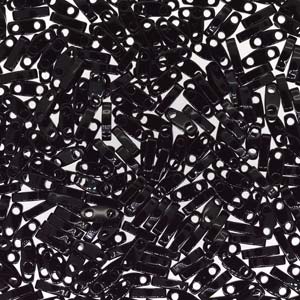Miyuki Quarter Tila Beads - 5g Bag– Black