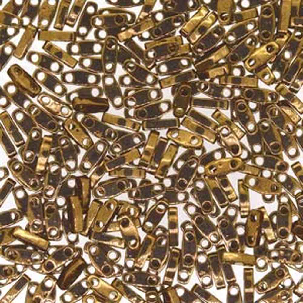 Miyuki Quarter Tila Beads 7.2g Tube - Bronze Metallic