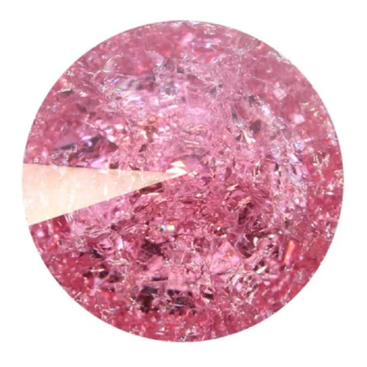 Aurora Rivoli 12mm Chaton - Rose Ice