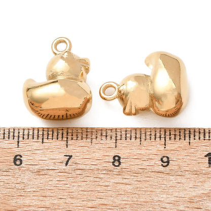 Duck Charms 18.5x14x9.5mm  - Per Piece