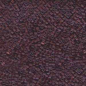 Miyuki 1.8mm Cube Beads - 5g Bag - Sparkle Copper Lined AB