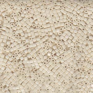 Miyuki 1.8mm Cube Beads - 5g Bag - Cream Ceylon