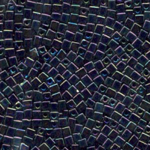 Miyuki Cubes 3mm 20g Tube – Black AB