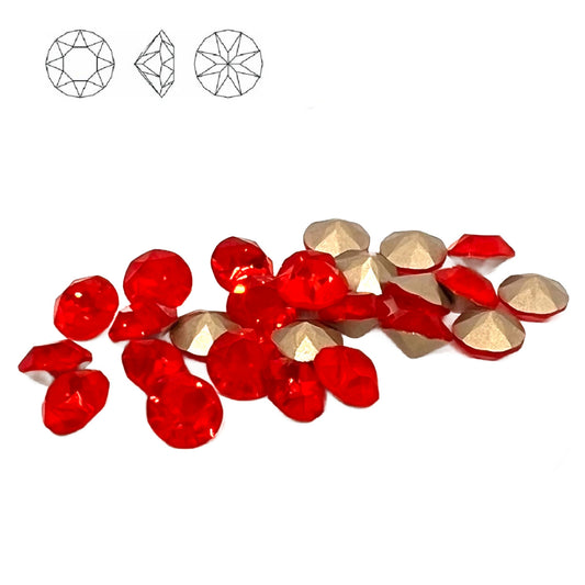 Aurora Pointy Back Chaton (C1028) SS39 – 8mm – Hyacinth – Pack of 2