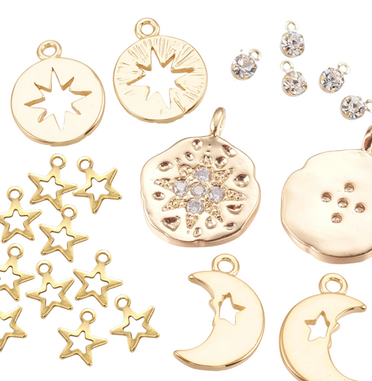 Lucky Stars 🌟 - 18k Gold Luxe Charm Bundle - Limited Edition