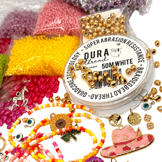 Luxe Trending 2026 ‘Electric Cowgirl’ Beading Hamper - Limited Edition (Bonus FREE Gift, Save £25+)