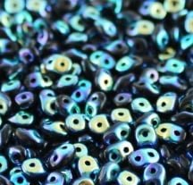 SuperDuo 2.5x5mm 24g Tube – Jet Full AB