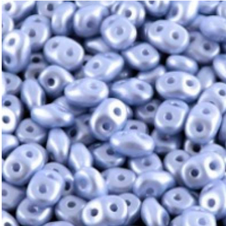 SuperDuo 2.5x5mm 24g Tube – Pastel Light Sapphire