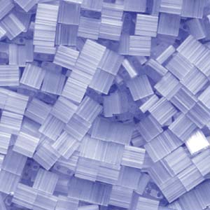 Miyuki Tila Beads - 5g Bag - Silk Pale Blue