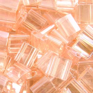 Miyuki Tila Beads - 5g Bag – Light Rose Luster