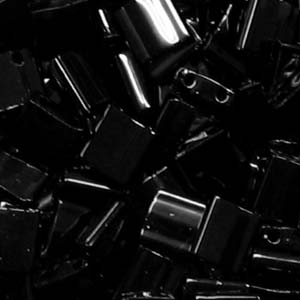 Miyuki Tila Beads - 5g Bag – Black - TL0401