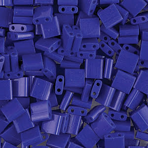 Miyuki Tila Beads - 5g Bag - Opaque Cobalt