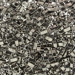 Miyuki Half Tila Beads - 5g Bag – Nickel Plated