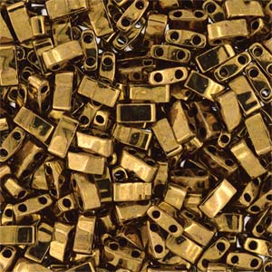Miyuki Half Tila Beads - 5g Bag – Dark Bronze