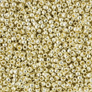 8/0 Toho Seed Beads - 10g Bag – PermaFinish - Galvanized Aluminium